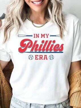 In My Phillies Era Shirt, Cute Womens Philadelphia Phillies Philadelphia Shirt